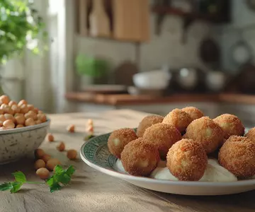 Receta de croquetas de garbanzos caseras